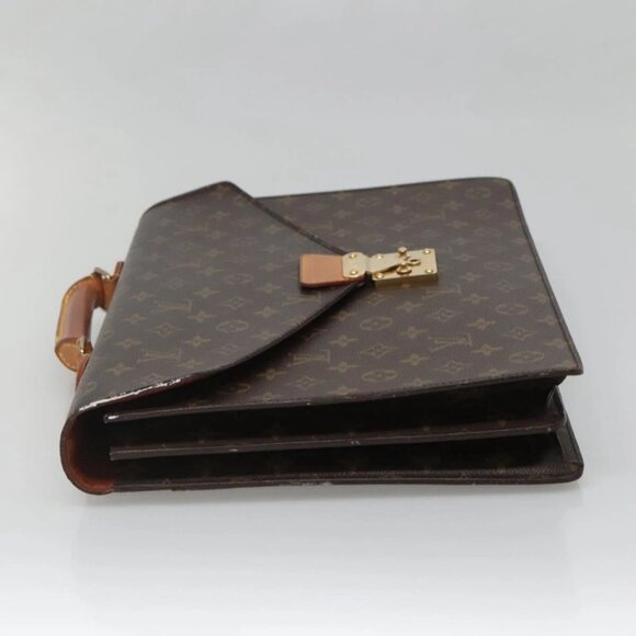 LOUIS VUITTON Monogram Serviette Conseiller Briefcase M53331 LV Auth BA5400 - Picture 4 of 16